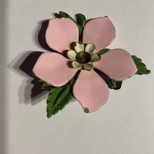 Vintage Pink Dogwood Pin